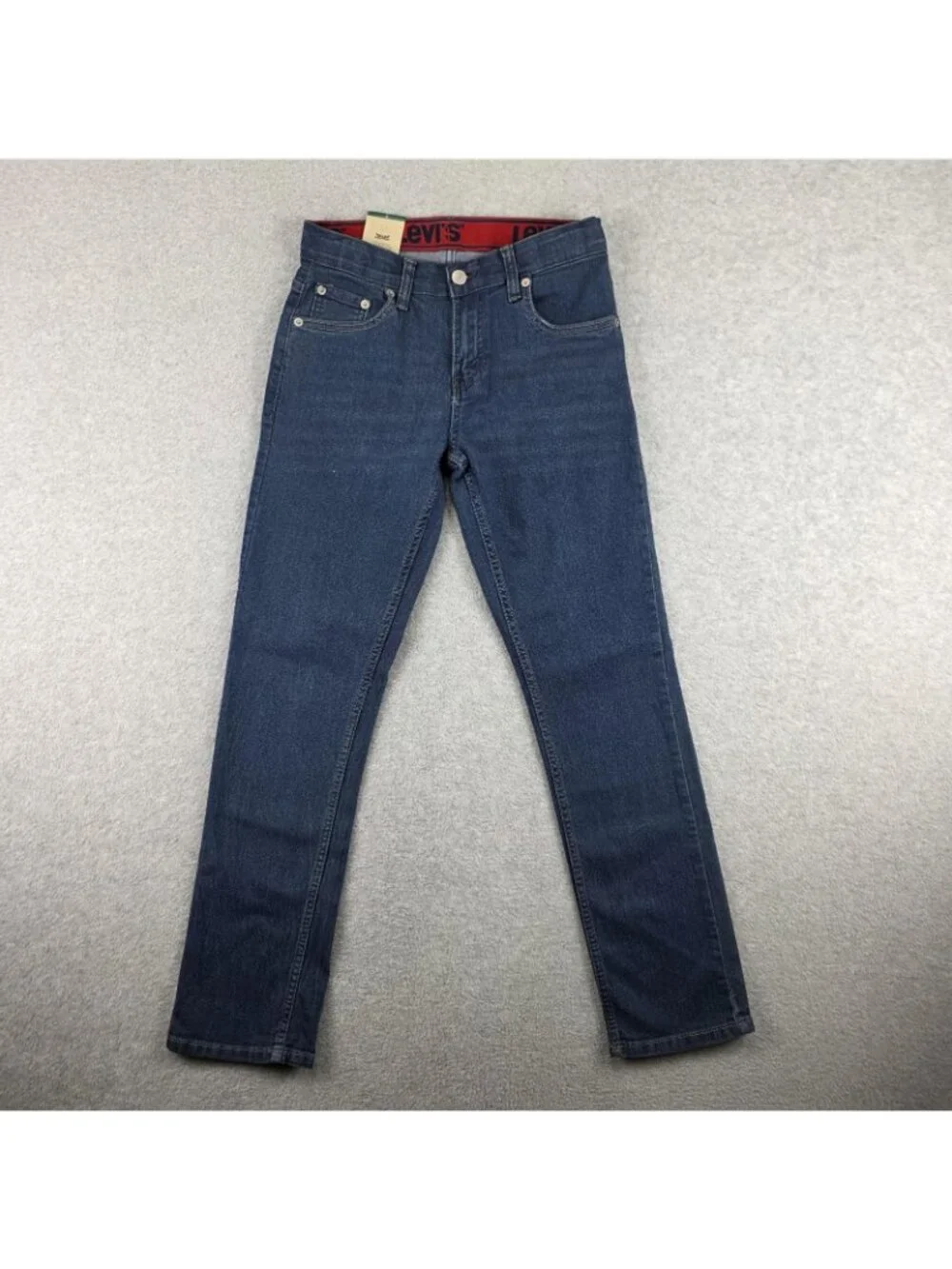 Levis 511 Slim Fit Jeans Boys 14 Blue Stretch Denim Adjustable Waist NWT